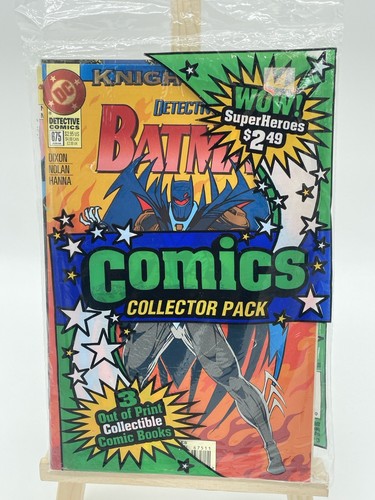 Vintage 1994 Megacards Comics Collectors Pack, 3 Out Of Print Comics Batman NEW - Picture 1 of 3