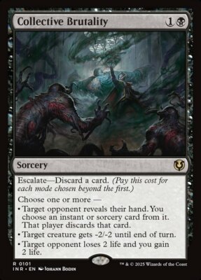 x1 Collective Brutality R MTG Innistrad Remastered M/NM, English