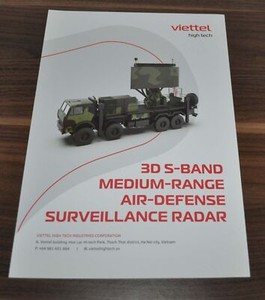 Viettel Vietnam Air-Defence Radar Kamaz Truck Brochure Prospekt