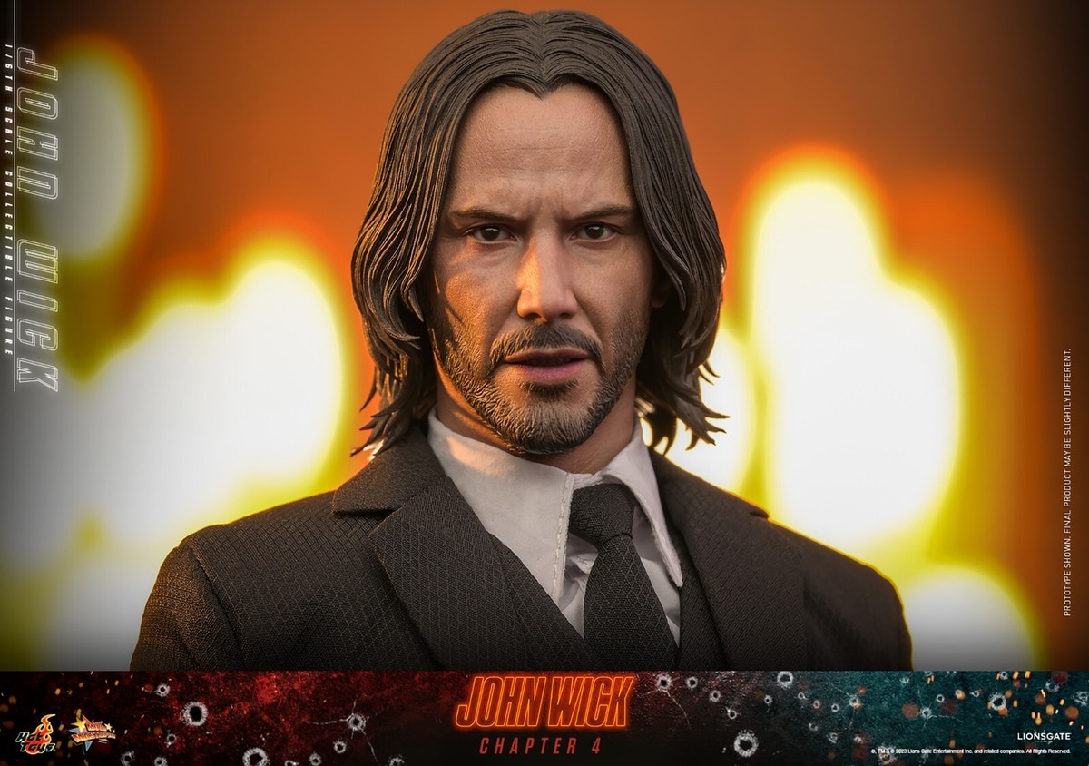 Hot Toys John Wick Chapter 4 Keanu Reeves 1:6 Scale Figure MMS729