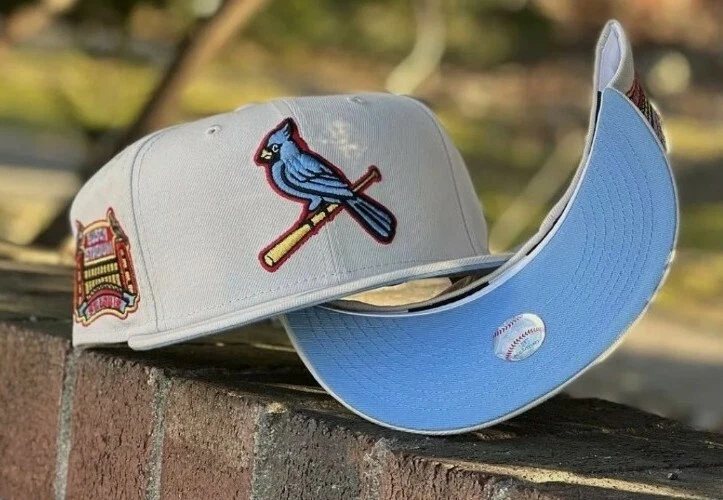  St. Louis Cardinals Light Blue Throwback Clean Up