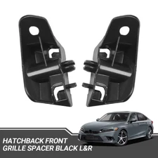 Front Grille Decorative Frame Gasket Left & Right Side For 2022-2023 Honda Civic