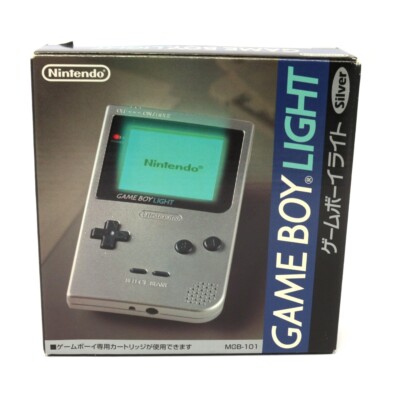 Nintendo GameBoy - Konsole Light #silber JAP mit OVP sehr guter 