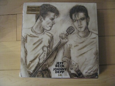 Jeff Beck & Johnny Depp- 18, Gold Vinyl , limited