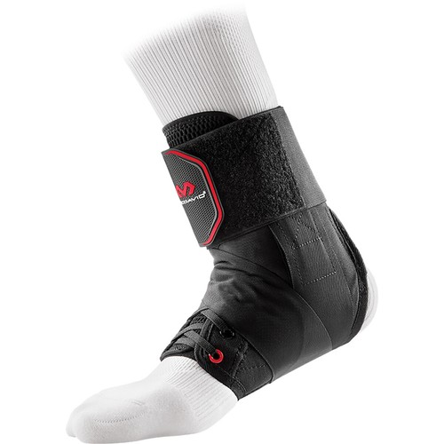 McDavid 195 Ultralight Ankle Brace with Straps - Black - Picture 3 of 5
