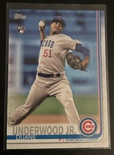 2019 Topps Series 1 #315 Duane Underwood Jr. Chicago Cubs Rookie
