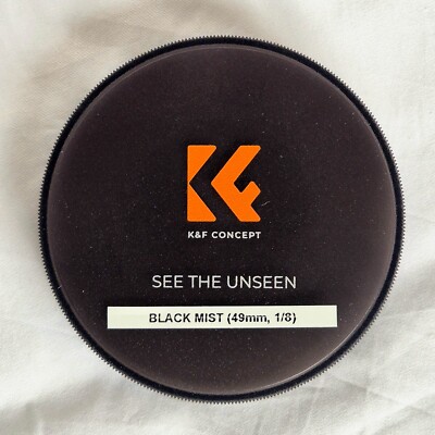 Filtre Black-Mist Magnétique K&F Concept 1/8 - 49mm - Diffusion HD, Anti-rayures, Résistant à L'eau - Pour Objectifs Photo