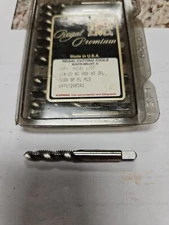 Lot of 2 Regal Premium 1/4-20 NC 3 Flute H3 Spiral Flute Plug Taps HSS, USA