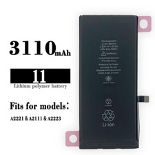 3110 mAh Replacement Battery for iPhone 11 with Adhesive Tape  Tools Kit