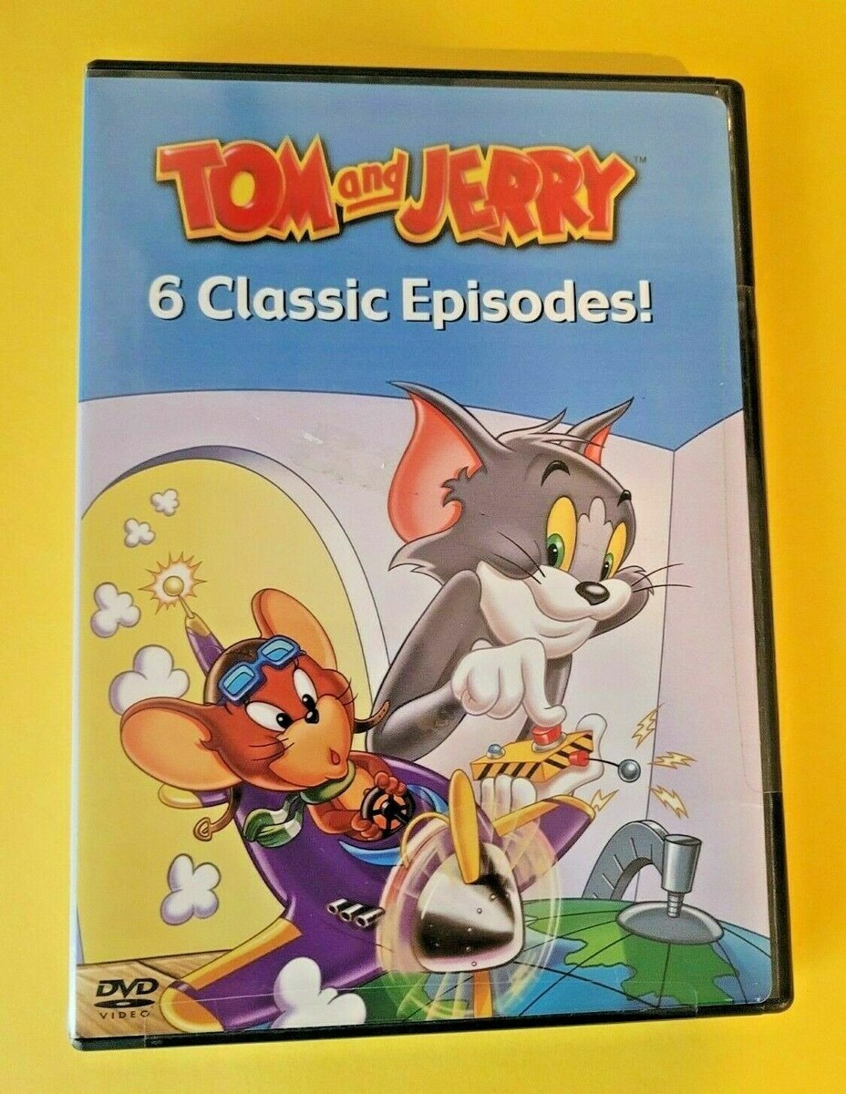 Tom and Jerry Classic Episodes Cartoons Warner Brothers DVD