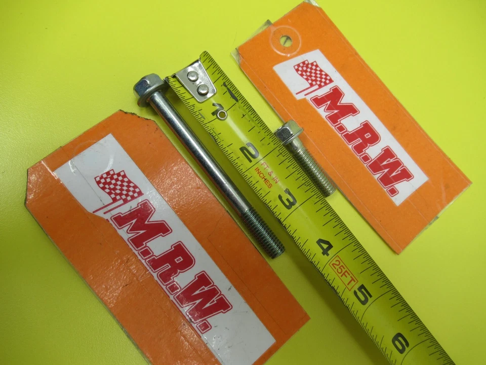 2008 HONDA CIVIC ALTERNATOR BOLT BOLTS LONG SHORT SET 1.8L ENGINE MOTOR CAR OEM - Image 3 of 4