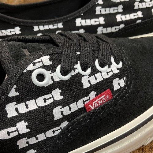 fuct x SLAM JAM x VANS LX Black/White Authentic Suede Reissue 44 men 10.5 - Picture 7 of 24