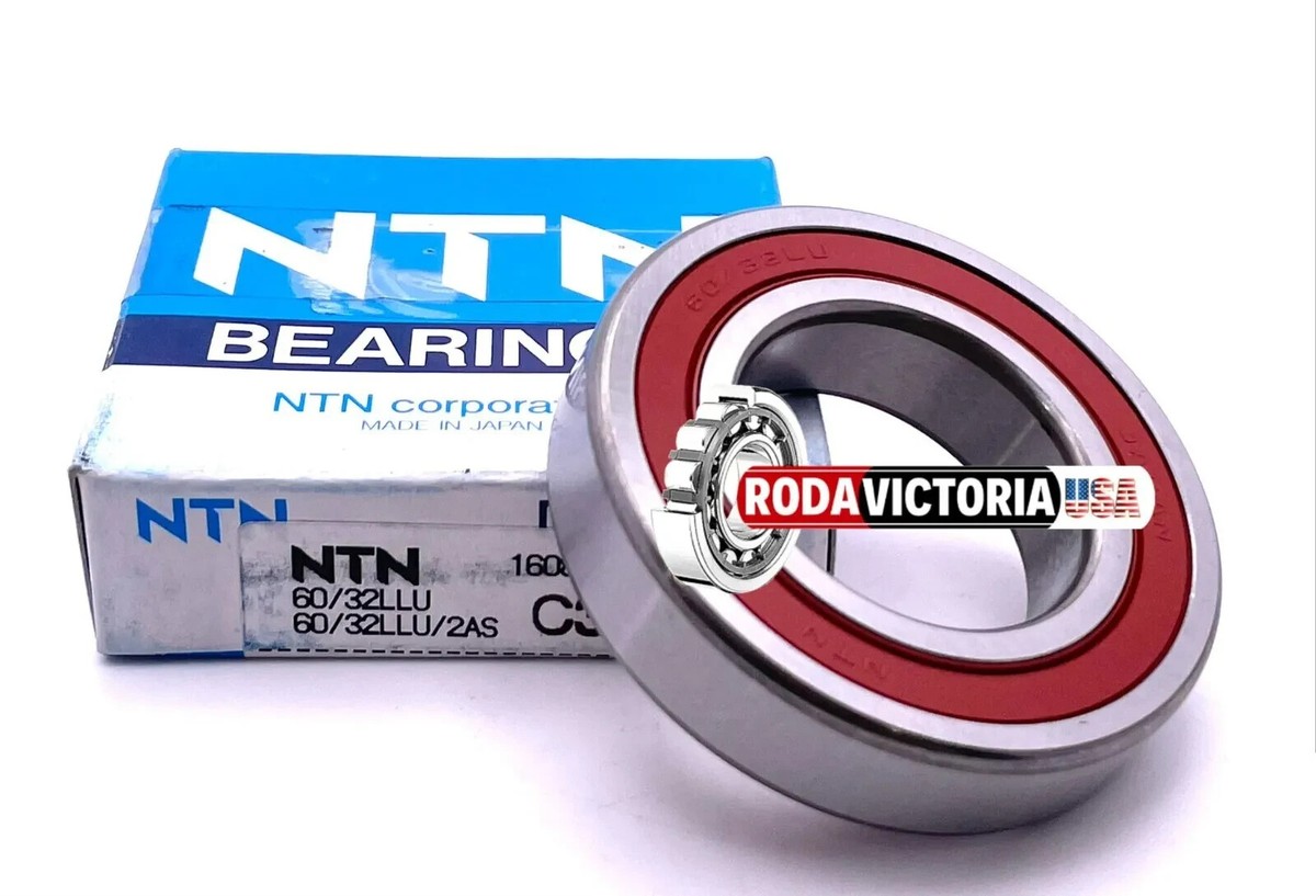 NTN JAPAN 60/32LLU BALL BEARING RUBBER SEALED 60/32 2RS 32x58x13