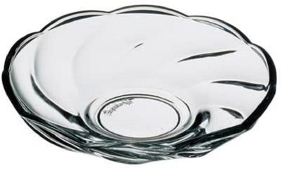 6 Stück Pasabahce Unterteller für Türkische Teegläser UnterSetzer aus Glas