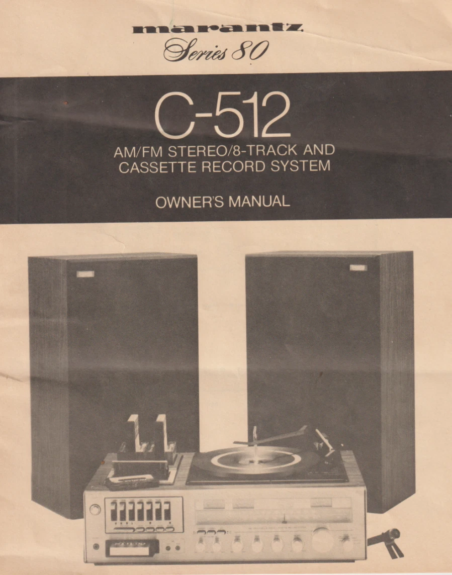 TV, Video & Home Audio Manuals for Marantz for sale | eBay