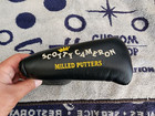 Scotty Cameron Milled Putters NOS Embroidered Black Putter head cover Headcover⛳