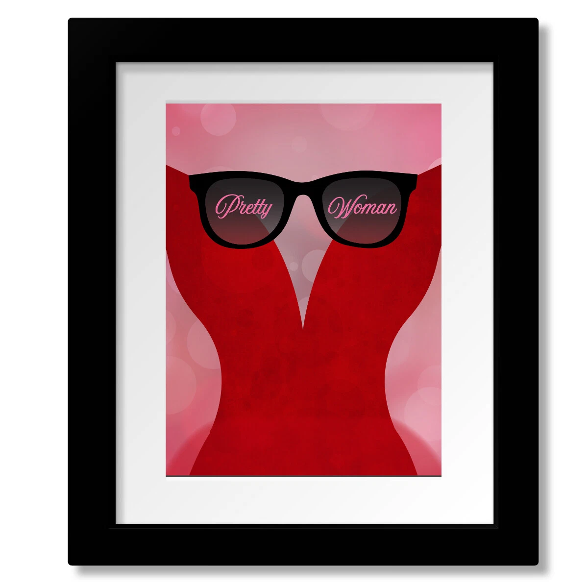 Pretty Woman Roy Orbison Love Song Lyric Inspired Music Art Wall Print Poster