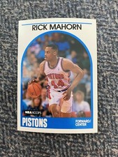 1989 NBA Hoops #46 Rick Mahorn  - Pistons  - 