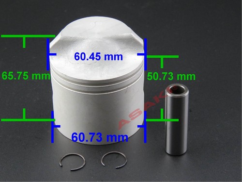 For OMC Johnson Evinrude 9.9,15HP Piston Kit 0.020 436903 0436903 + Piston Ring - Picture 2 of 10