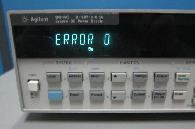 Agilent/HP 6614C 50 Watt System Power Supply, 100V, 0.5A - Image 3 of 4