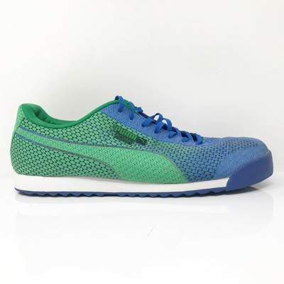 puma blue shoes ebay