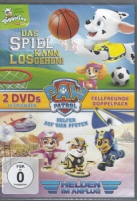 Paw Patrol -  Das Spiel kann losgehen  / Helden im Anflug - 14 Episoden - 2 DVD 