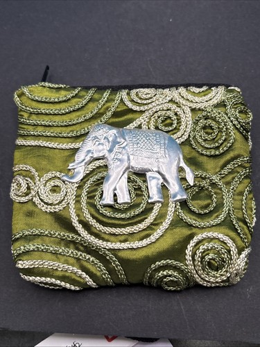 Silk Pouches Purse Makeup Bags - Picture 2 of 9