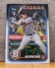 BASEBALL CARD TOPPS UPDATE SERIES 2024 DETROIT TIGERS TJ HOPKINS ROOKIE US311