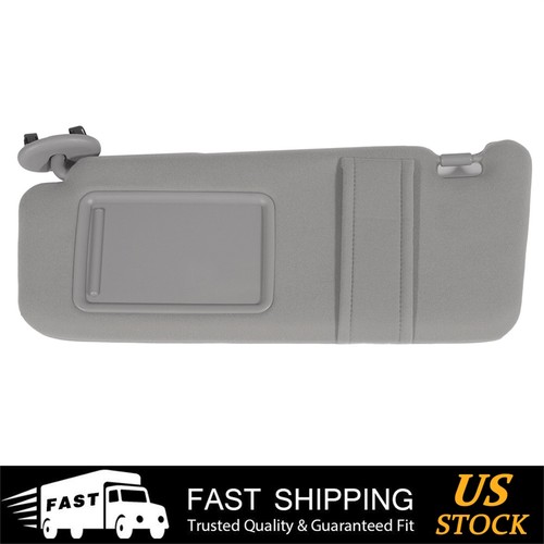 LEFT DRIVER SIDE SUN VISOR GRAY For 2007-2011 Toyota Camry W/O SUNROOF NEW - Picture 22 of 24