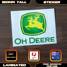 Oh Deere John Deere Style Parody Sticker Decal Bumper Funny Car Laptop Tractor Oh Deere John Deere Style Parody Sticker Decal Bumper Funny Car Laptop Tractor