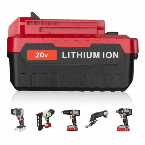 20 Volt Lithium-Ion Battery / Charger for PORTER CABLE 20V Max PCC680L PCC685L - Picture 8 of 26