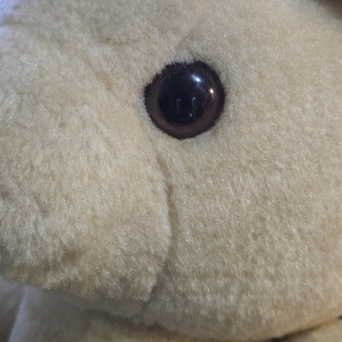 Vintage Teddy Bear Cafi Hauppauge NY Jointed Honey Beige 16" Standing - Picture 11 of 12