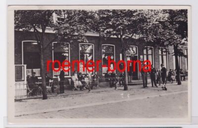 80678 Photo Postcard Hotel 'NAP' West Terschelling K.v.d. Willow Circa 1920