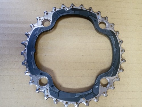 GENUINE SHIMANO DEORE XT 104 bcd 32T MIDDLE CHAINRING 10-SPEED HG-X - Picture 2 of 2