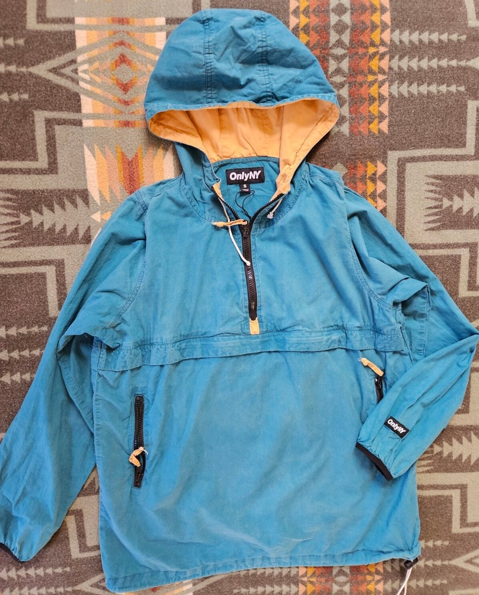 Vintage Only Ny Two Tone Anorak Jacket Small S Skate Outdoor Vintage Only Ny Two Tone Anorak Jacket Small S Skate Outdoor