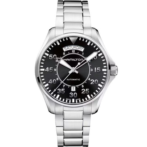 Hamilton Khaki Aviation Automatic Men's Watch, 44mm Stainless