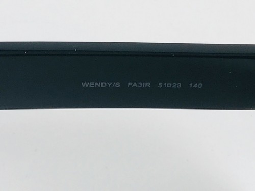 Jimmy Choo Sunglasses Wendy/S FA3IR Black w/ crystals Round NWT - Picture 6 of 7