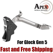 Apex Tactical Action Enhancement Trigger & Bar Kit for Glock Gen 5 - 102-111 BLK