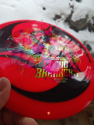 Discmania Huk Lab Cloud Breaker 3 Red w/jilly Bean Foil Huk Lab