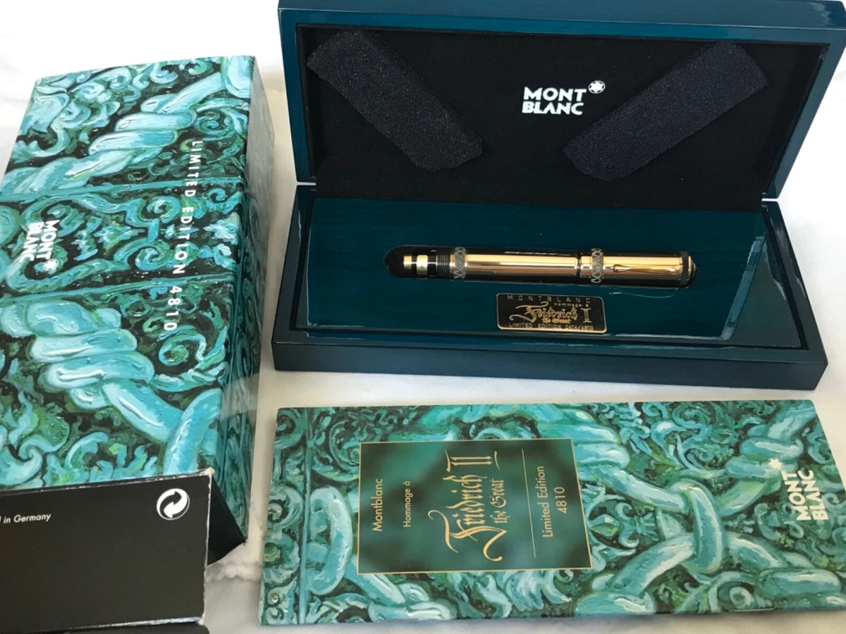 Montblanc Gold Gold, 18K Nib Collectible Fountain Pens for sale | eBay