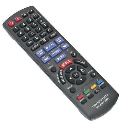 N2QAYC000046 Replacement Remote Control fit for Panasonic Home Theater Audio System SC-HTB15 SU-HTB15 SB-HTB15