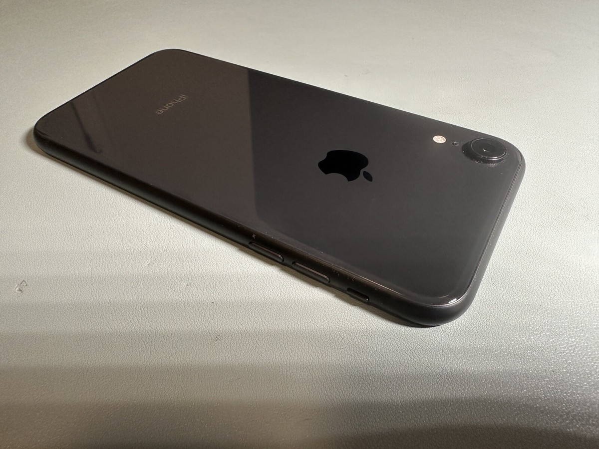 iPhone XR Housing Back Replacement Black Frame Space Gray