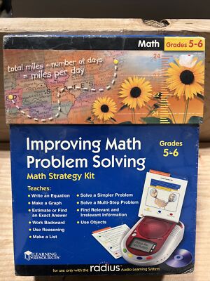 Learning Resources Improving Improving Math Problem Solving - Brand new