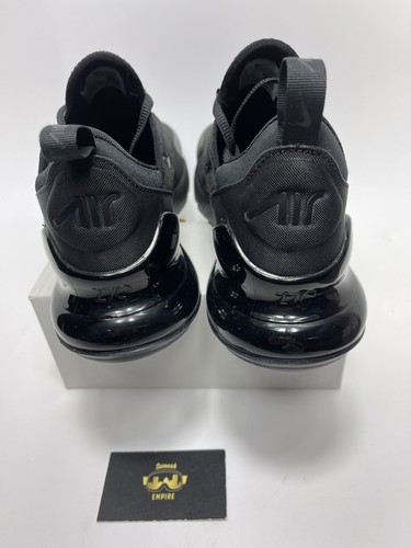 Nike Air Max 270 Retro Triple Black AH8050-005 Mens Size 14 - Picture 3 of 5
