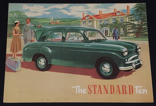 1940 HUDSON + 1950 STANDARD TEN - AMERICAN MADE CAR - CATALOGS (2) - ORIGINAL - Picture 7 of 10