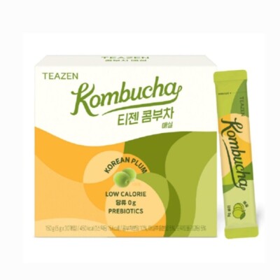 Teazen Kombucha Korean Plum 5g x 30ea Prebiotics Tea Slimming Tea K-Food
