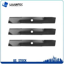 3 Mower Blades For John Deere GX21380 GY20679 GY20684 54" CUT
