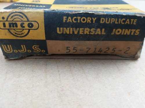 NOS IMCO UJS U-Joint Universal Joint 1950s 1960s Nash AMC Cars Made in USA - Picture 5 of 5