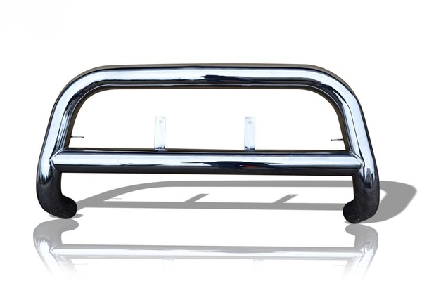 EU EC Zulassung Bull Bar A Bar 76Mm Edelstahl Chrom FüR Isuzu D-Max 2016-2021-image
