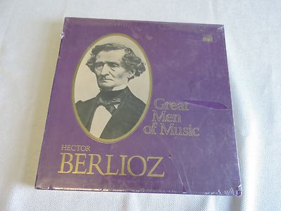 Hector Berlioz - Great Men of Music - Time Life - Set of 4 33.3 LP - New Sealed